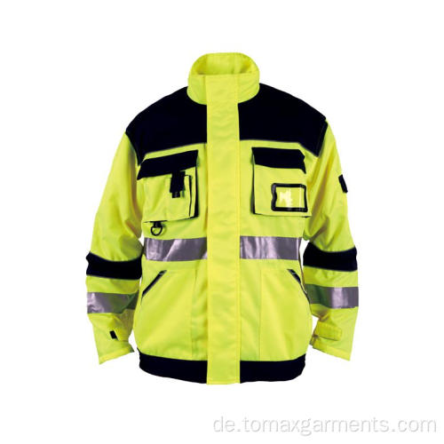 Hi Vis Jacket Wear Sicherheitsjacke für Männer